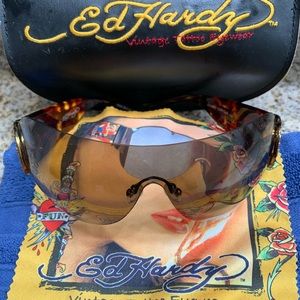 Ed Hardy vintage tattoo artist sunglasses